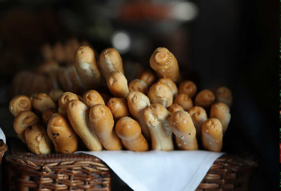 food display for events at xandari harbour, fort kochi