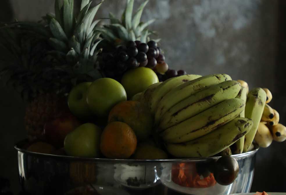 food setting  for events at xandari harbour, fort kochi